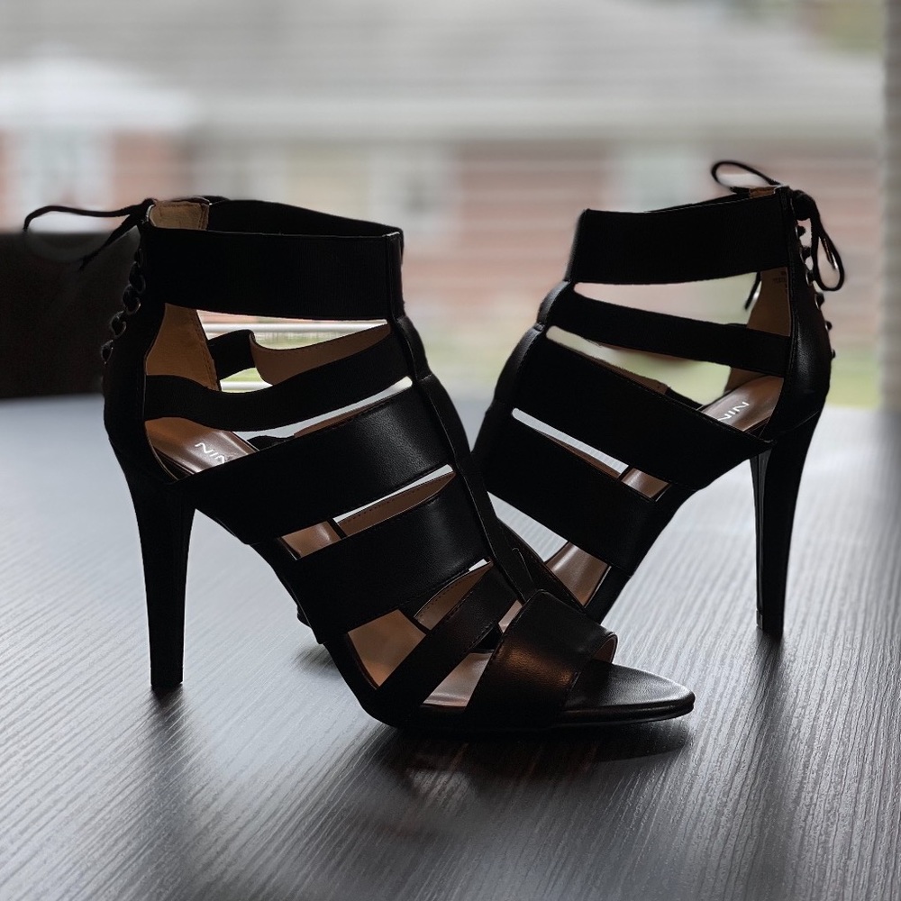 Nine West Black Sandals